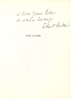 Dédicace à G. Peter
