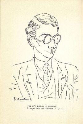 Portrait de Trolliet par Émile Chambon