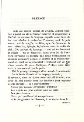 Préface de Jean Rousselot